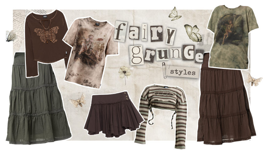 Fairy Grunge Clothes Butterfly Grunge Fairycore Aesthetic Kids