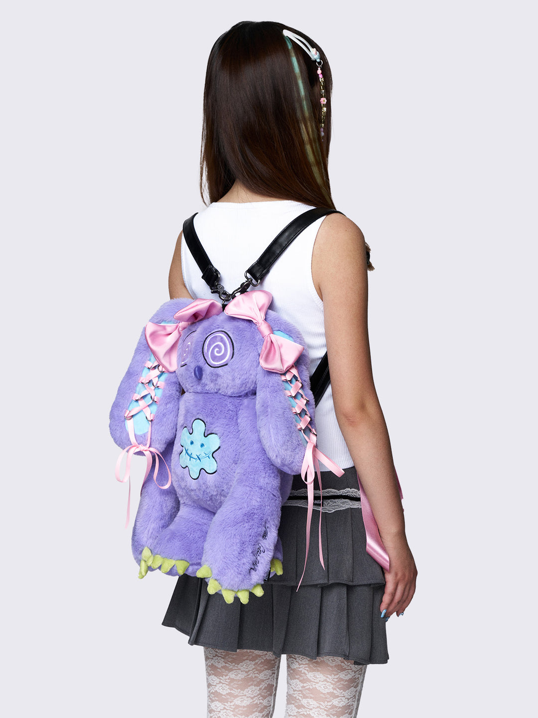 Bunny Plush Backpack Minga London x Ema Gaspar