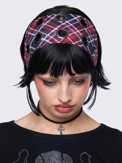 Elektra Tartan Headband