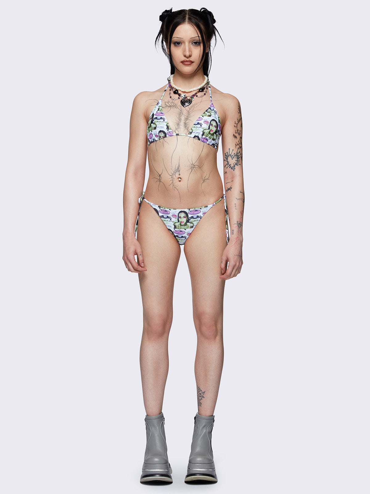 Minga x Pepela NYC Tie Side Bikini Bottoms