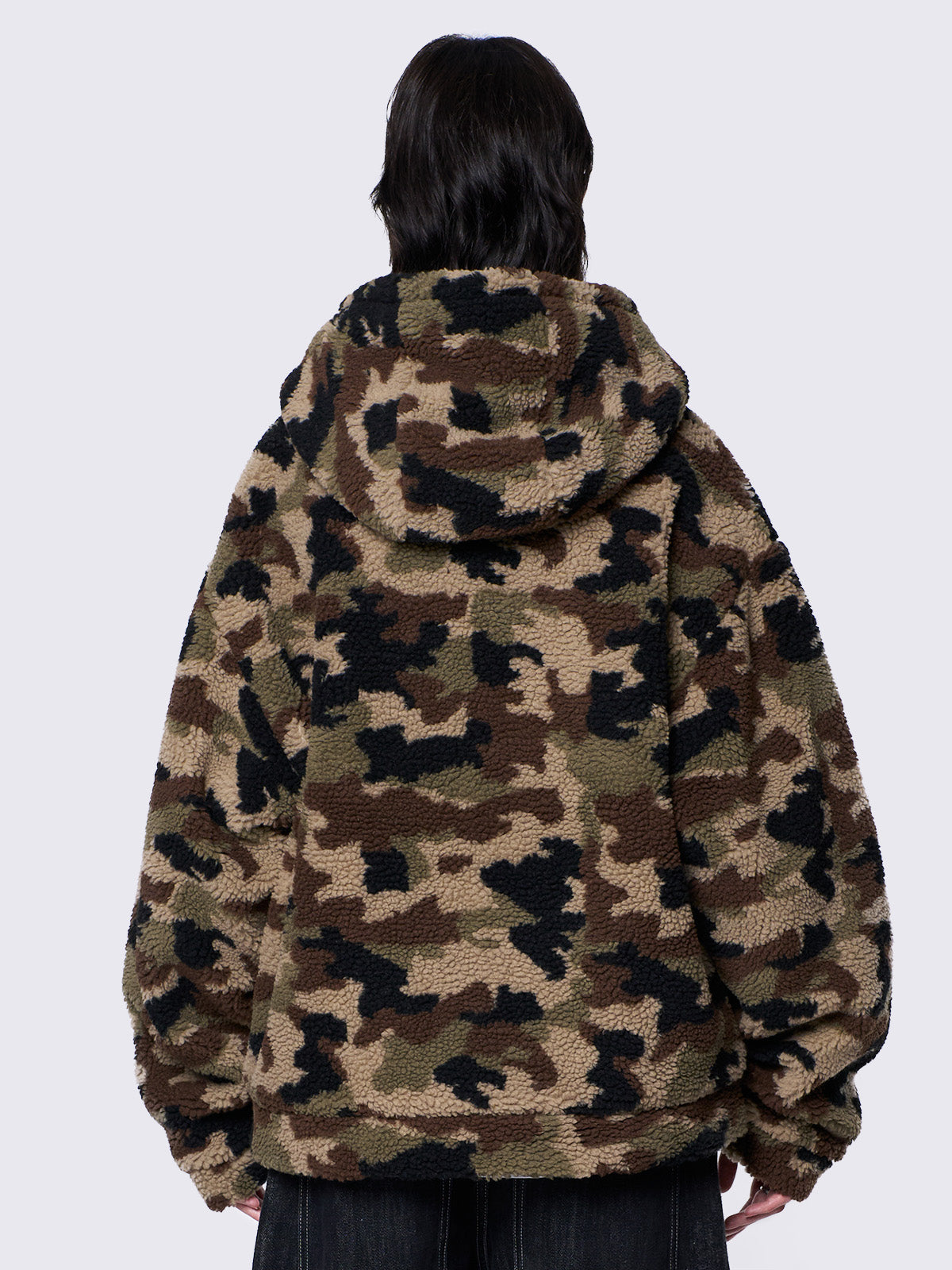 Camo Borg Jacket