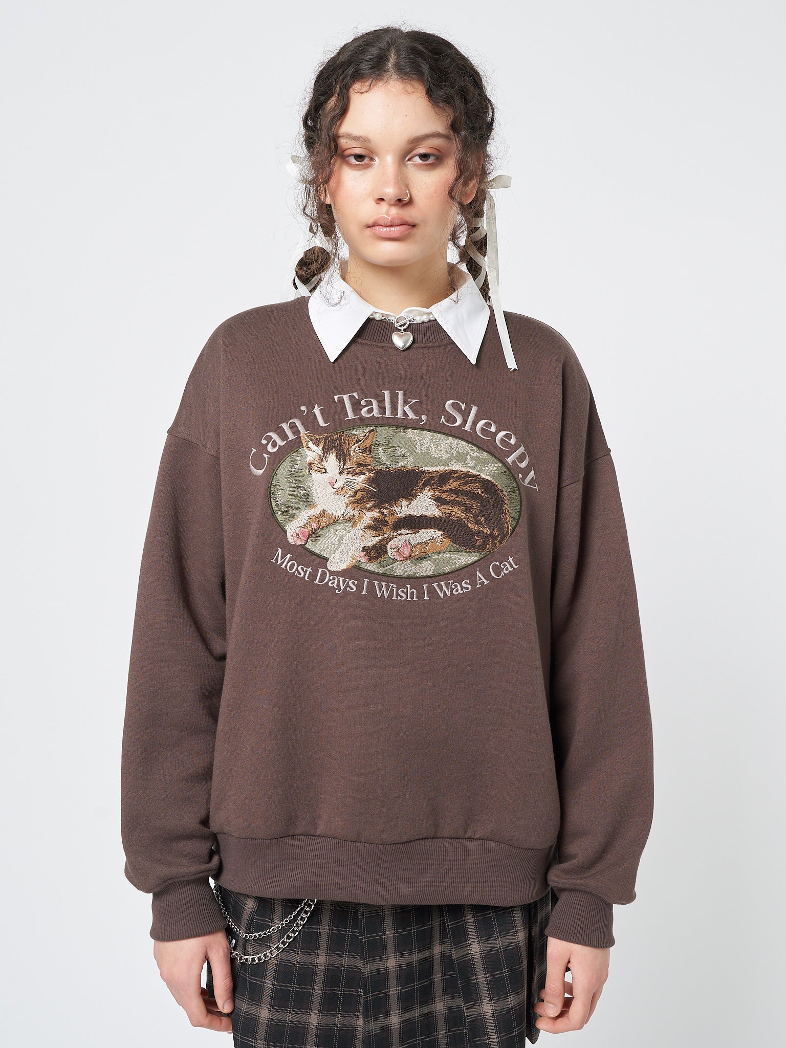 Musuos Women Graphic Crewneck Sweatshirt Y2k E Girl Aesthetic Vintage  Printed 90s Streetwear